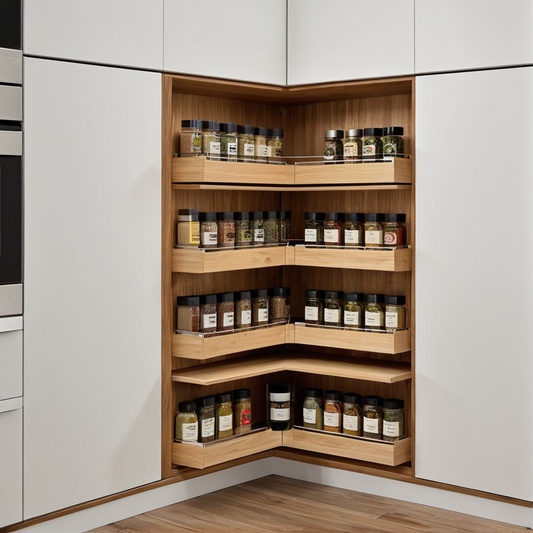 Optimiser un coin de placard pour gagner de la place cuisine