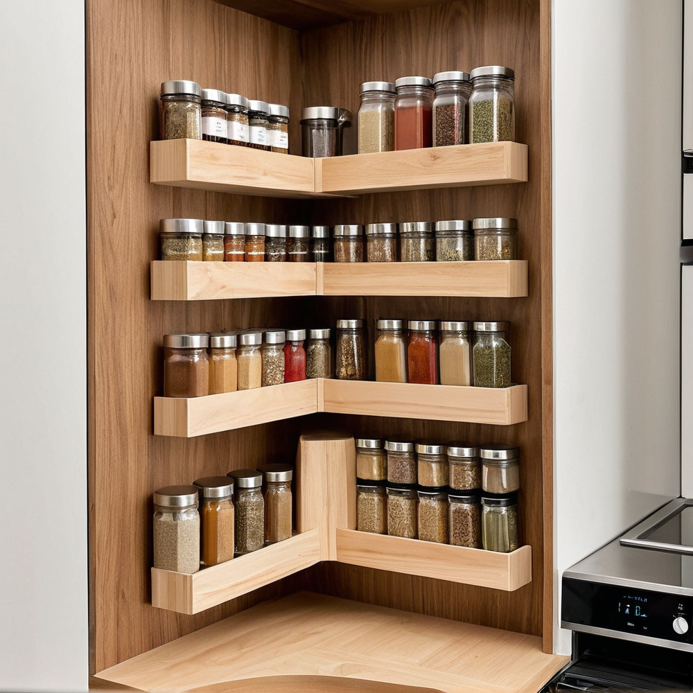 Rangement cuisine petite surface : solutions gain de place efficaces