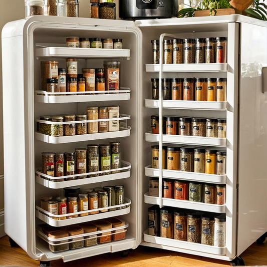 Gagner de la place en cuisine avec des rangements malins