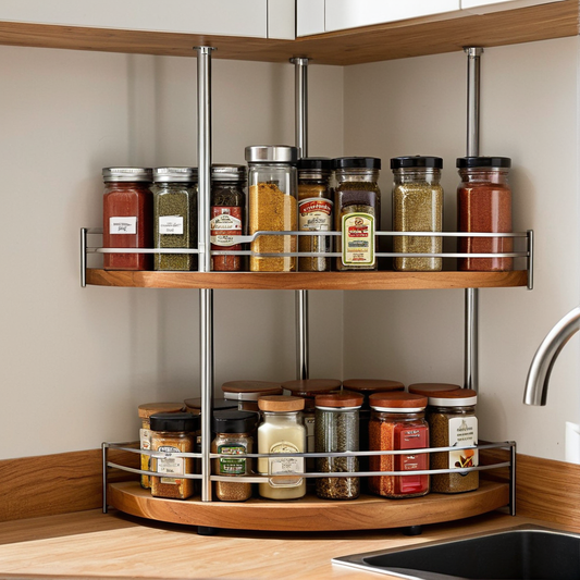 Rangement d’angle cuisine : gagner de la place sans travaux