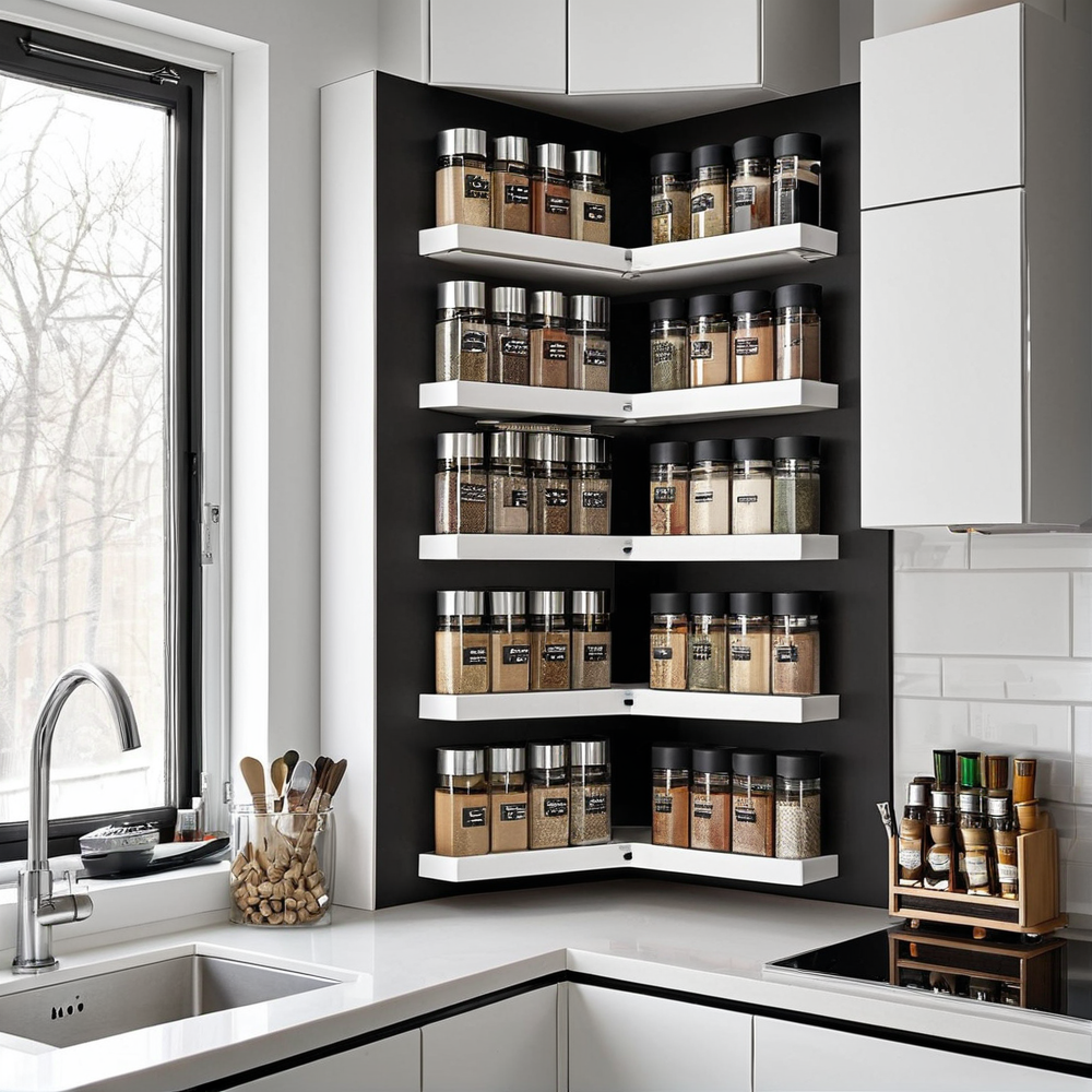 Optimiser une petite cuisine avec étagères et rangements modulables