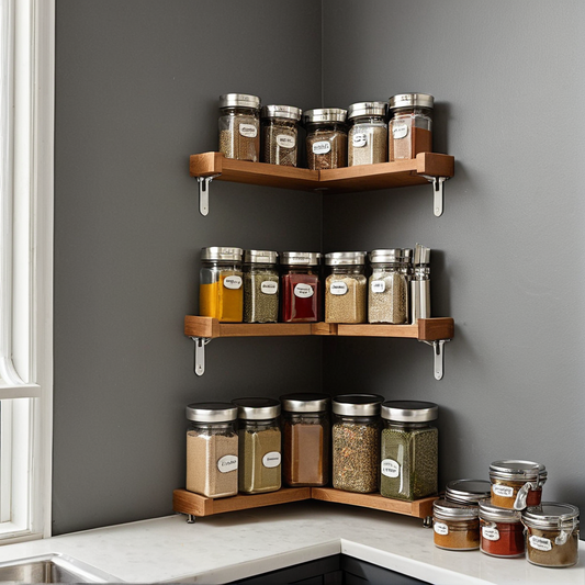Rangement cuisine gain de place sans travaux ni perçage