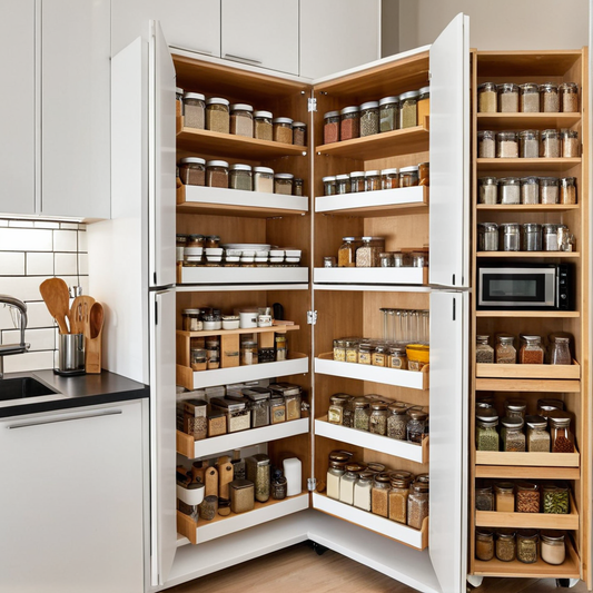 Optimiser une petite cuisine avec des rangements gain de place