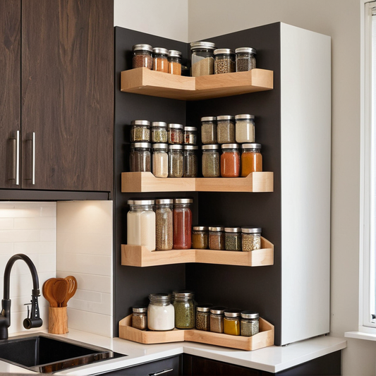 Optimiser les coins de cuisine pour gagner de la place facilement