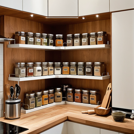 Optimiser les coins perdus de la cuisine pour gagner de la place
