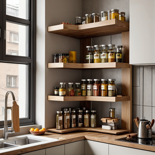 Optimiser une petite cuisine avec des rangements gain de place
