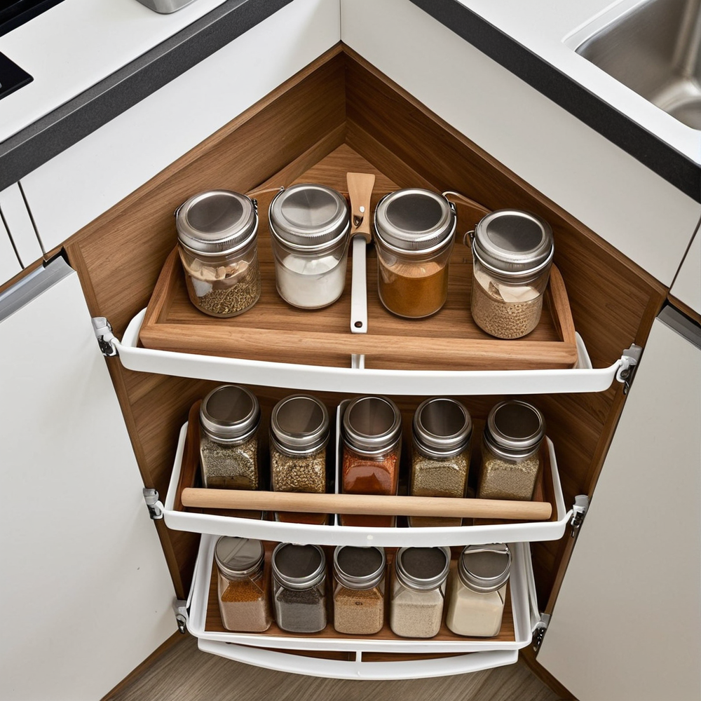 Gagner de la place en cuisine grâce à des rangements malins