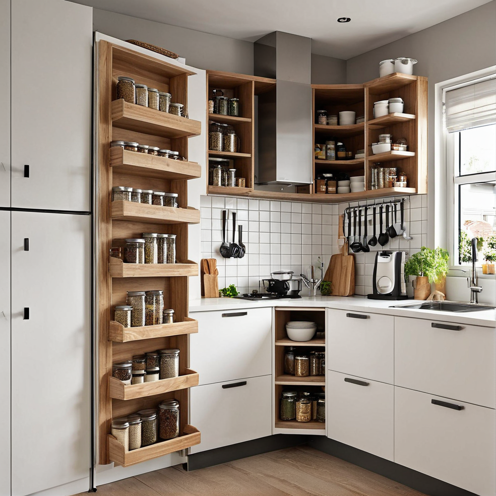 Optimiser une petite cuisine avec des rangements gain de place