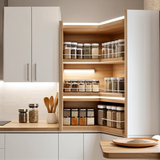Optimiser les coins de cuisine pour gagner de la place