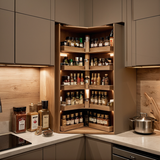 Gagner de la place en cuisine grâce à un coin optimisé