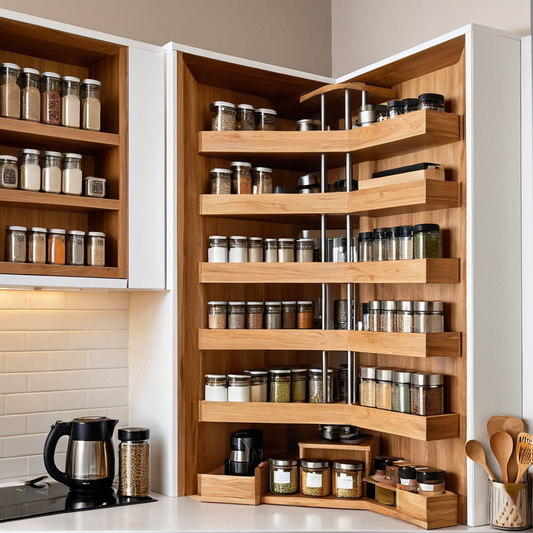 Optimiser un coin de cuisine pour plus de rangement intelligent