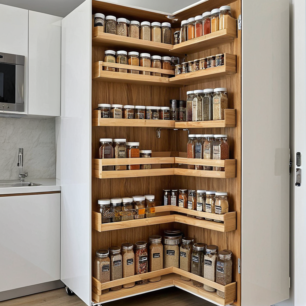 Gagner de la place dans une petite cuisine avec le bon rangement