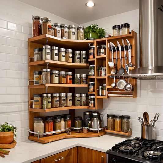 Gagner de la place en cuisine avec des accessoires malins