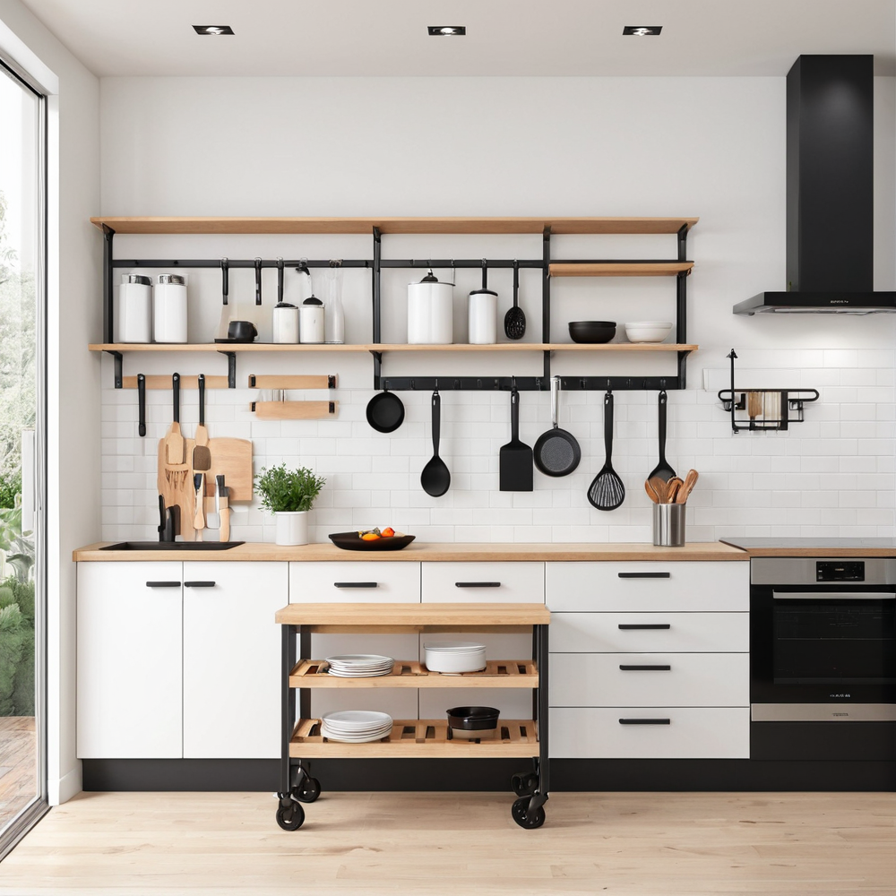 Rangement cuisine moderne : astuces design et idées pratiques pour optimiser l’espace