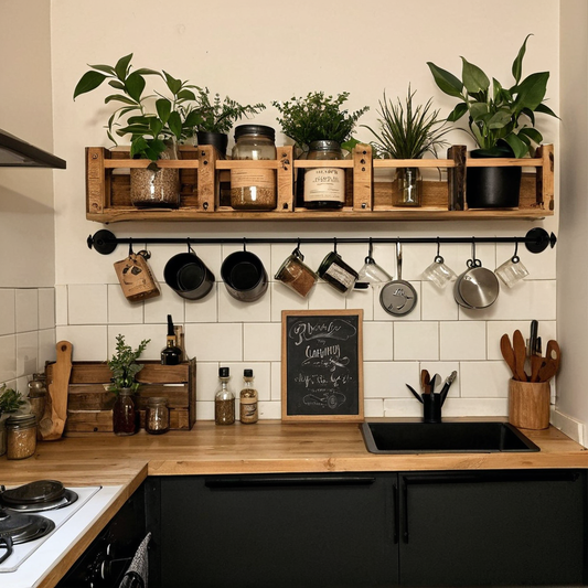 Rangement cuisine DIY : astuces créatives et pratiques pour optimiser l’espace