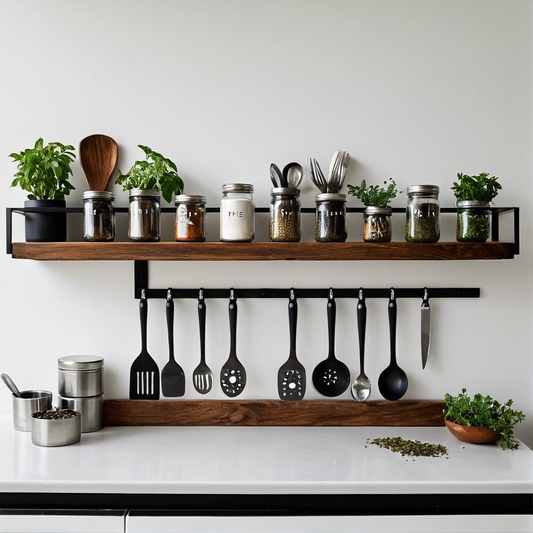 Astuce rangement cuisine murale : optimisez votre espace et transformez votre déco