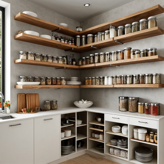 Optimiser les coins de cuisine pour gagner de la place facilement