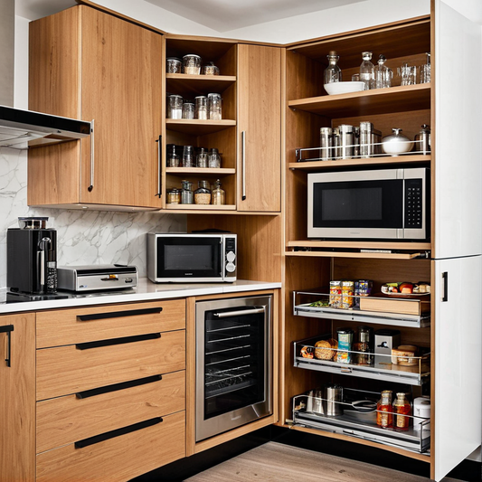 Idée rangement cuisine d’angle : astuces pratiques pour optimiser chaque recoin