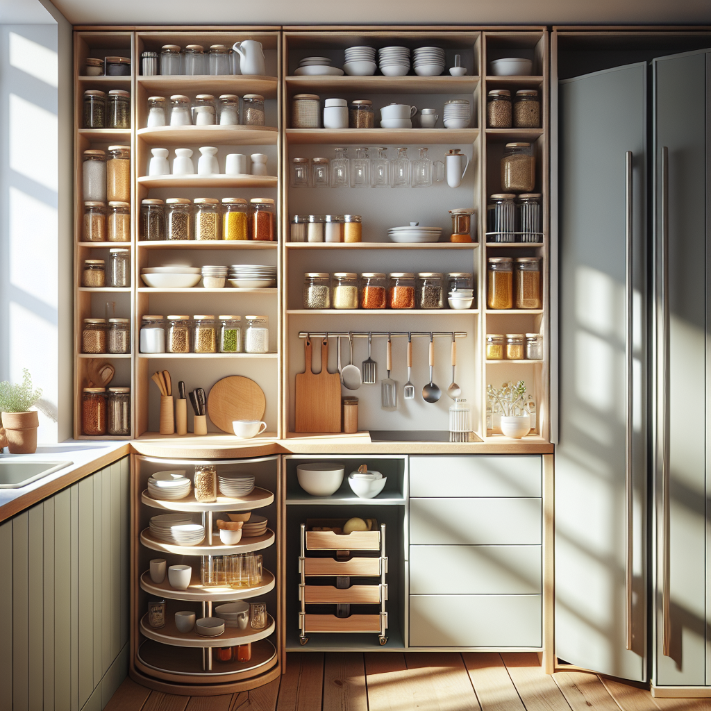 Gagner de la place en cuisine avec des rangements astucieux
