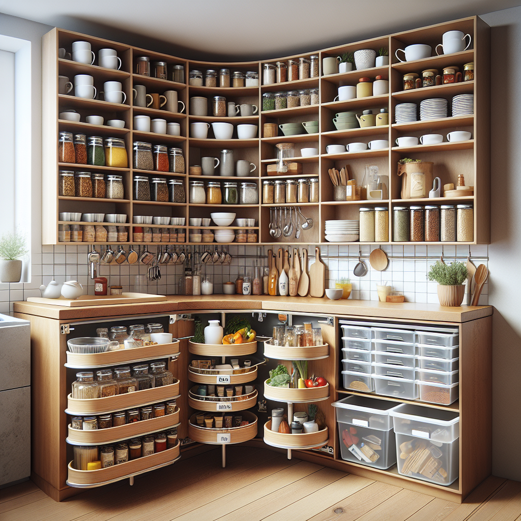 Rangement cuisine compacte : astuces gain de place sans percer