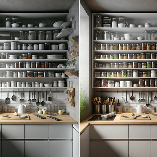 Support micro-ondes acier pour cuisine sans placards