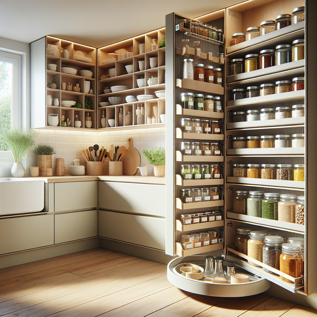 Rangement cuisine gain de place : solutions modulables efficaces