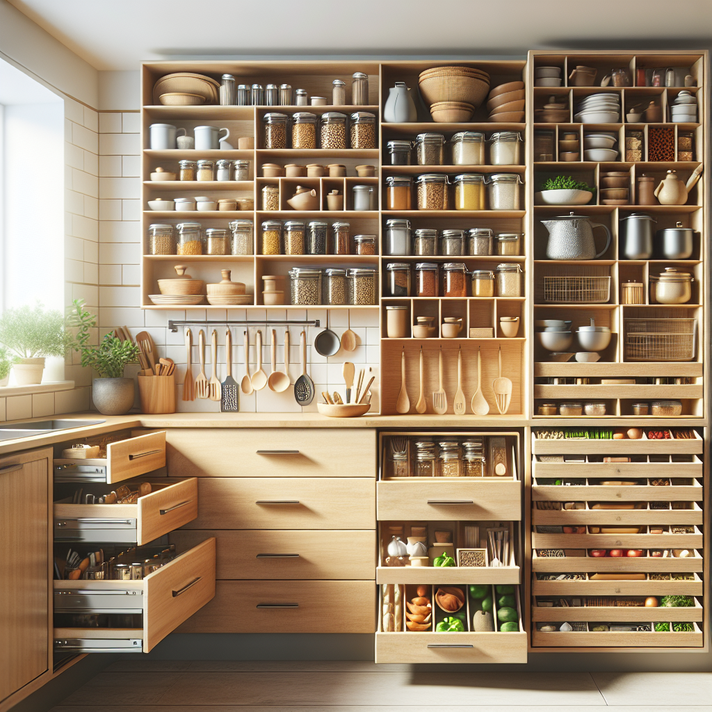 Rangement cuisine : optimiser l’espace pour un quotidien allégé