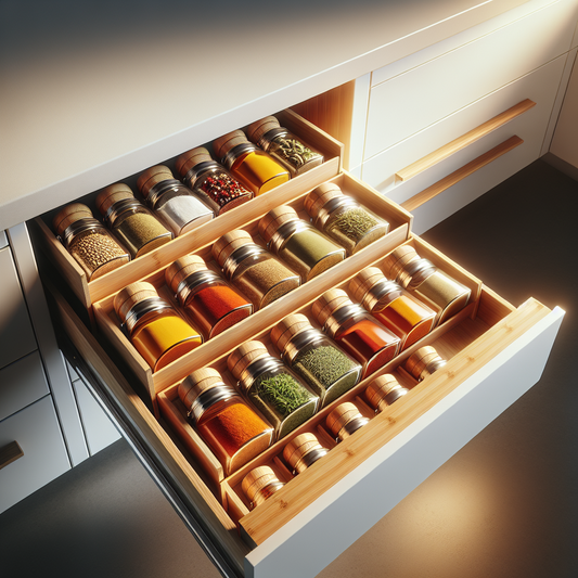 Rangement épices cuisine : solutions pour gagner du temps et apaiser l’esprit