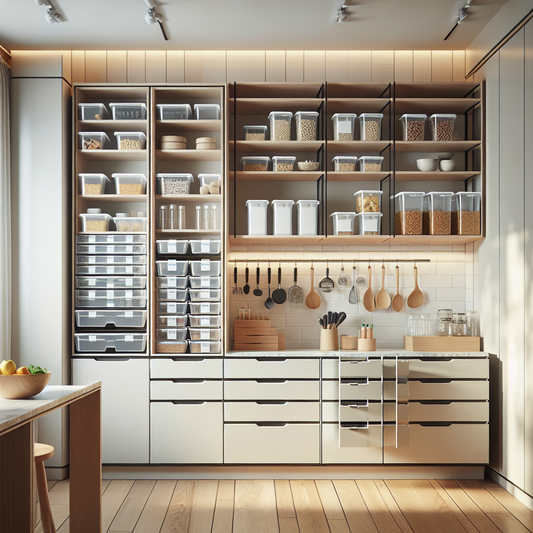 Rangement cuisine modulable pour gagner de la place sans stress
