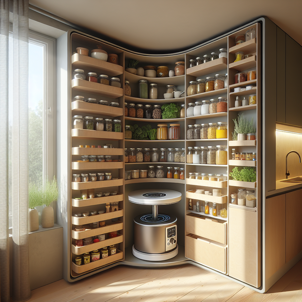 Optimiser l’espace cuisine avec des rangements d’angle astucieux