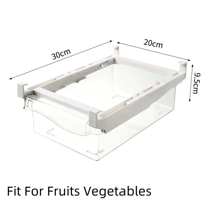 Boîte de rangement frigo gain de place