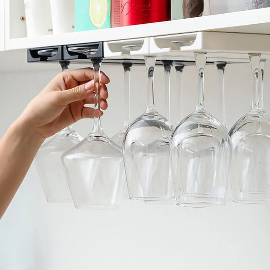 Support à verres sous meuble pour cuisine