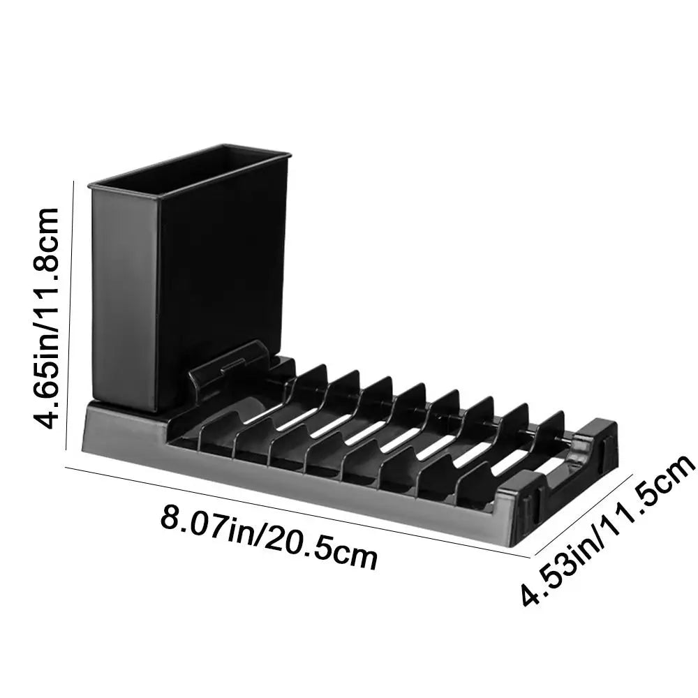 Égouttoir pliable pour vaisselle compact
