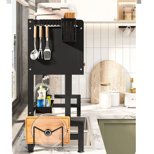 Égouttoir vaisselle sur évier 2 niveaux