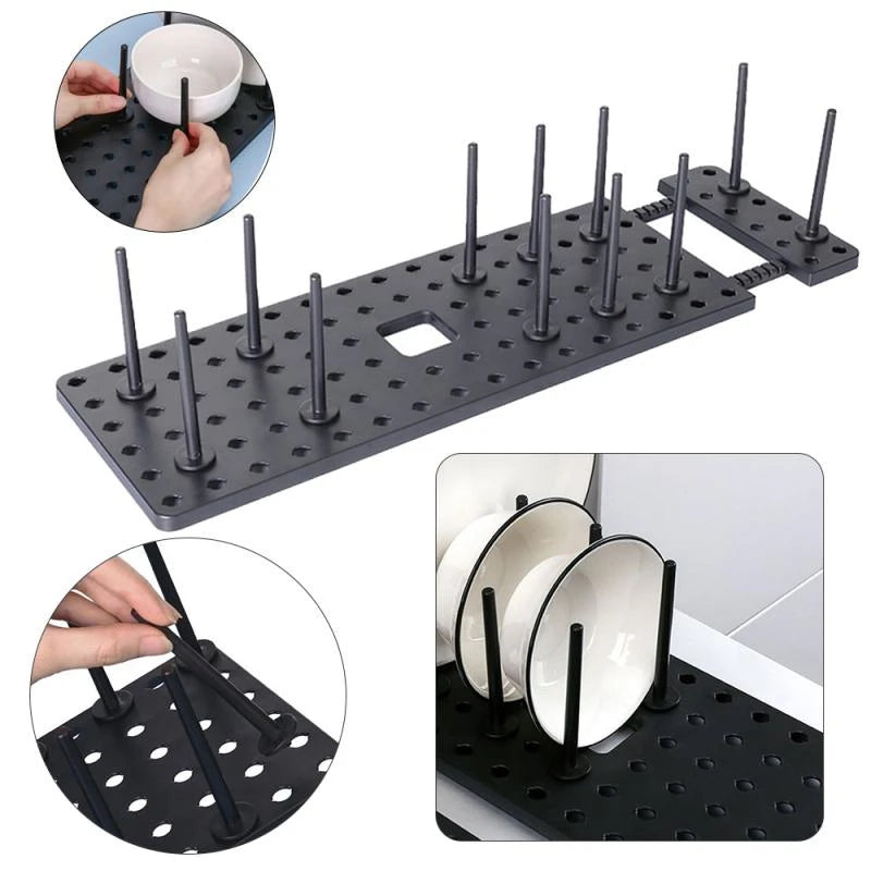 Égouttoir vaisselle pliable gain de place