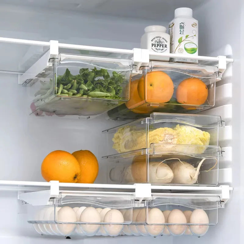 Boîte de rangement frigo gain de place