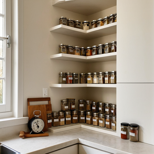 Optimiser un coin cuisine inutilisé pour un rangement gain de place