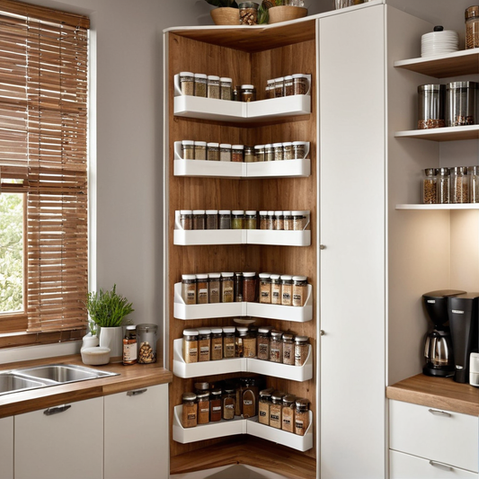 Optimiser les petits espaces de cuisine avec des rangements malins