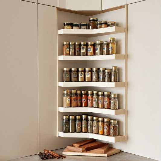 Optimiser un coin de cuisine encombré avec une étagère d’angle