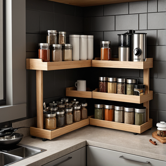 Optimiser les coins de cuisine pour un rangement gain de place