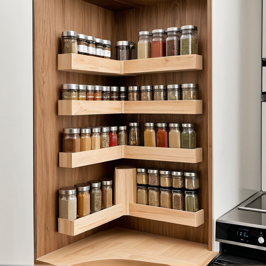 Rangement cuisine petite surface : solutions gain de place efficaces