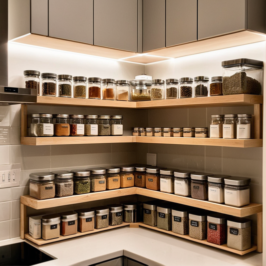 Optimiser une petite cuisine avec des rangements gain de place
