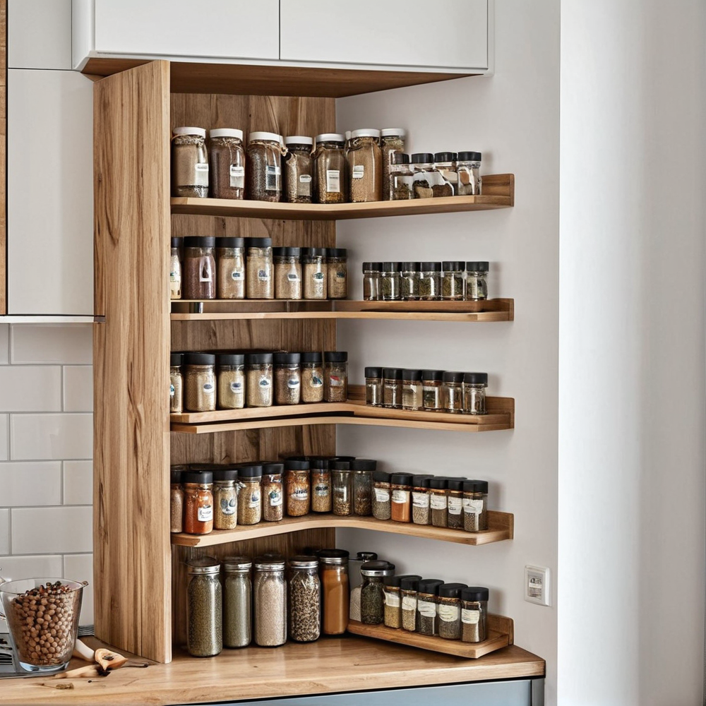 Gagner de la place en cuisine avec des rangements astucieux
