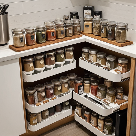 Gagner de la place en cuisine avec des rangements malins