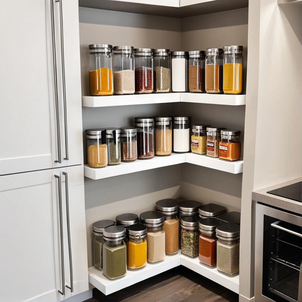Optimiser les coins perdus dans une petite cuisine facilement