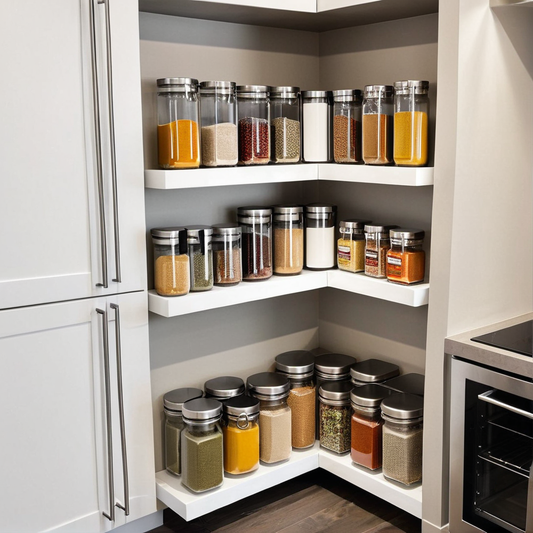 Optimiser les coins perdus dans une petite cuisine facilement