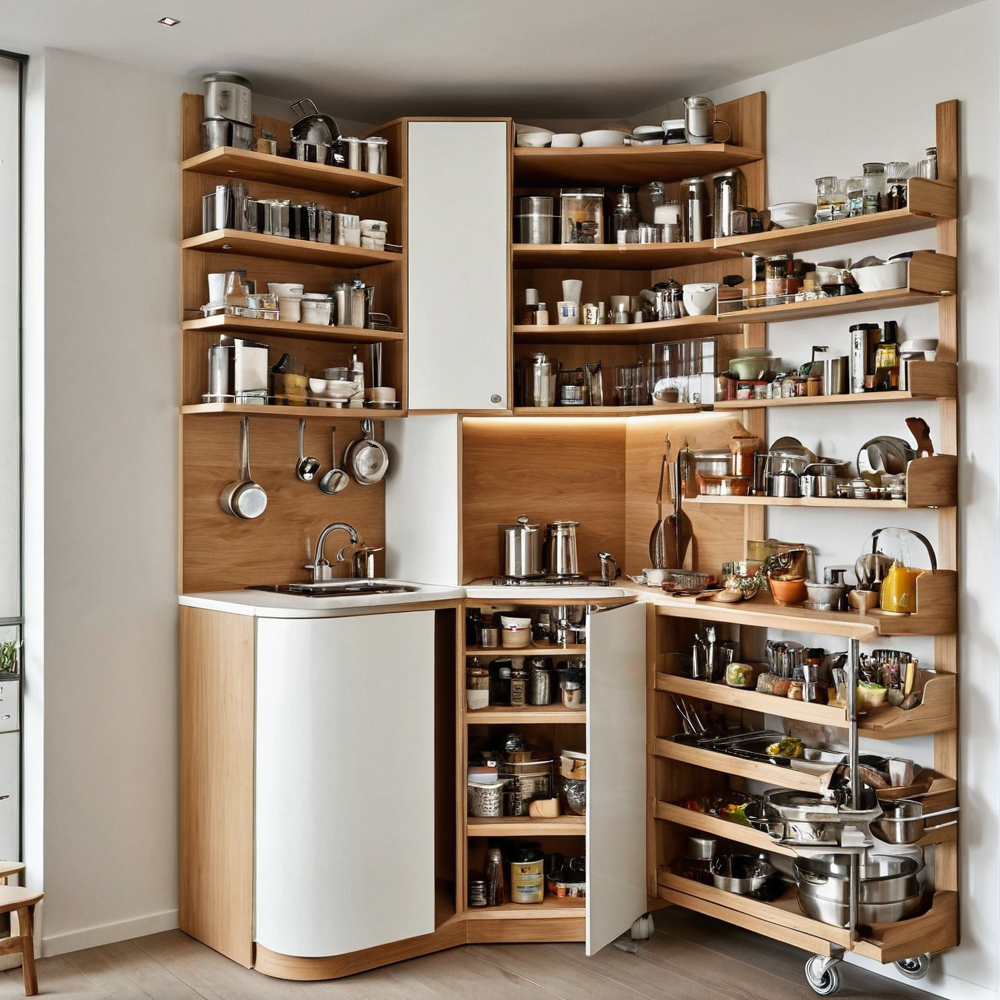 Organiser une cuisine compacte pour gagner de la place facilement