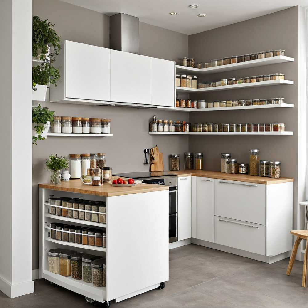 Optimiser une petite cuisine sans travaux avec rangements malins