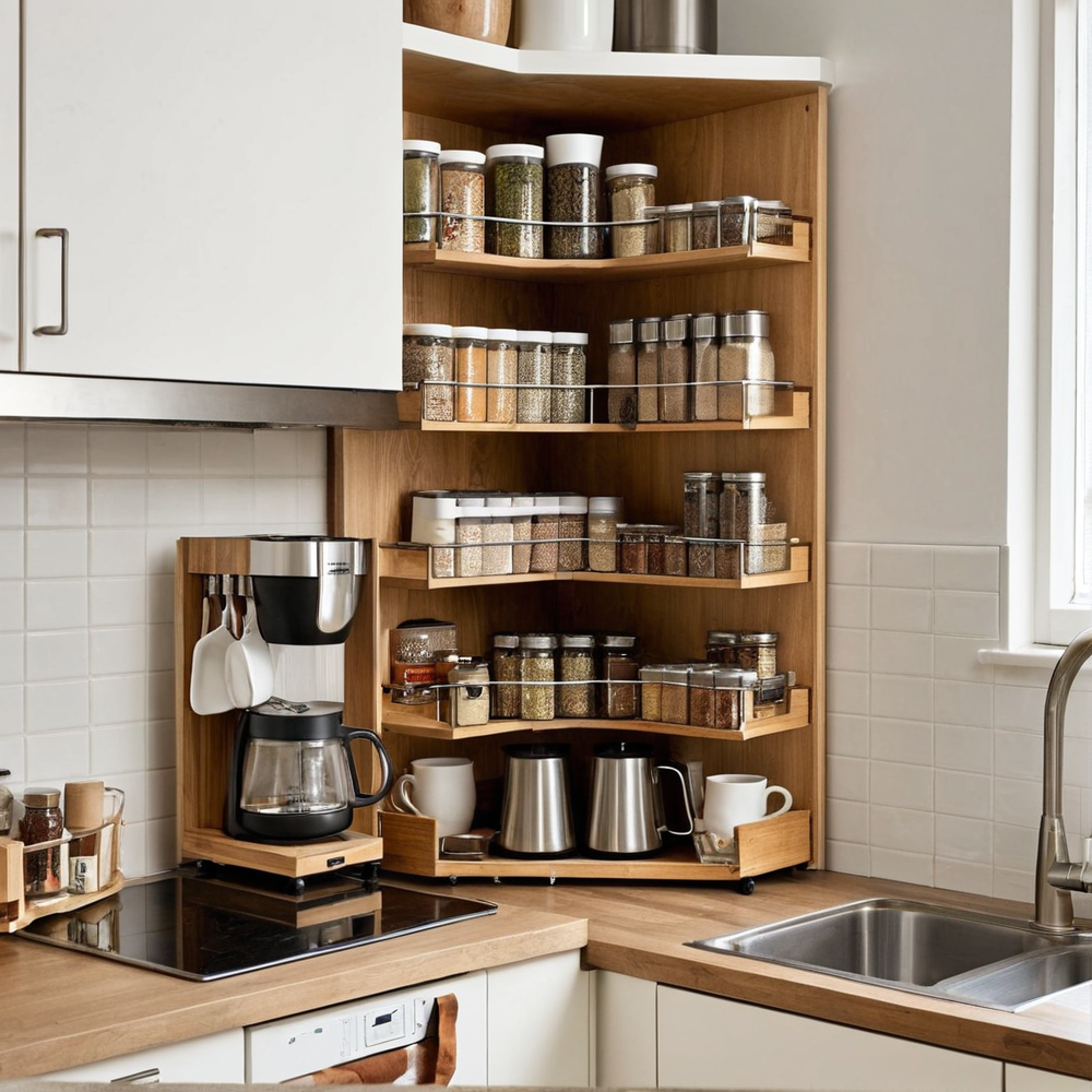 Optimiser les coins de cuisine pour gagner de la place facilement
