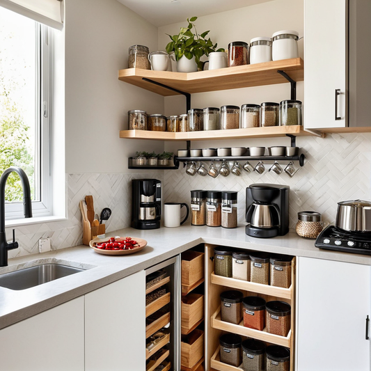 Optimiser un coin de cuisine pour gagner de la place facilement